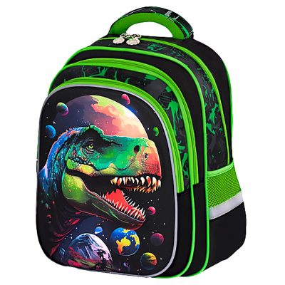Рюкзак Flossy детский Galaxy Dino 2 отделения 3 кармана Brauberg 273182 1